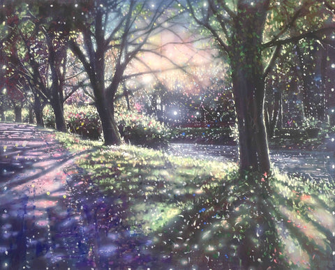 Purple alley