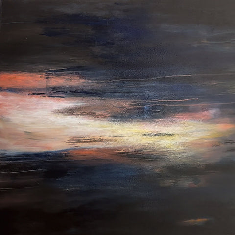 Himmel glød