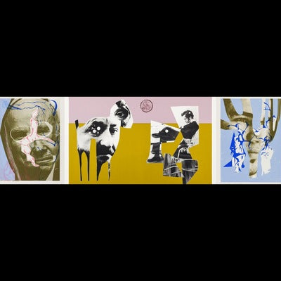 Triptykon 2. Samarbeidstrykk. Bleken og Bjertnæs.