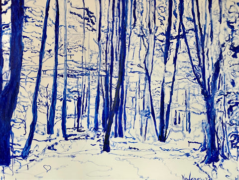 Blue forest