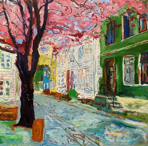 Kirsebærtre i Bergen