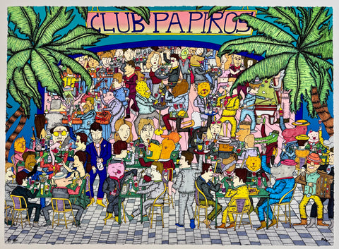 Club Papiros: Phuket Branch. II. Håndkolorert